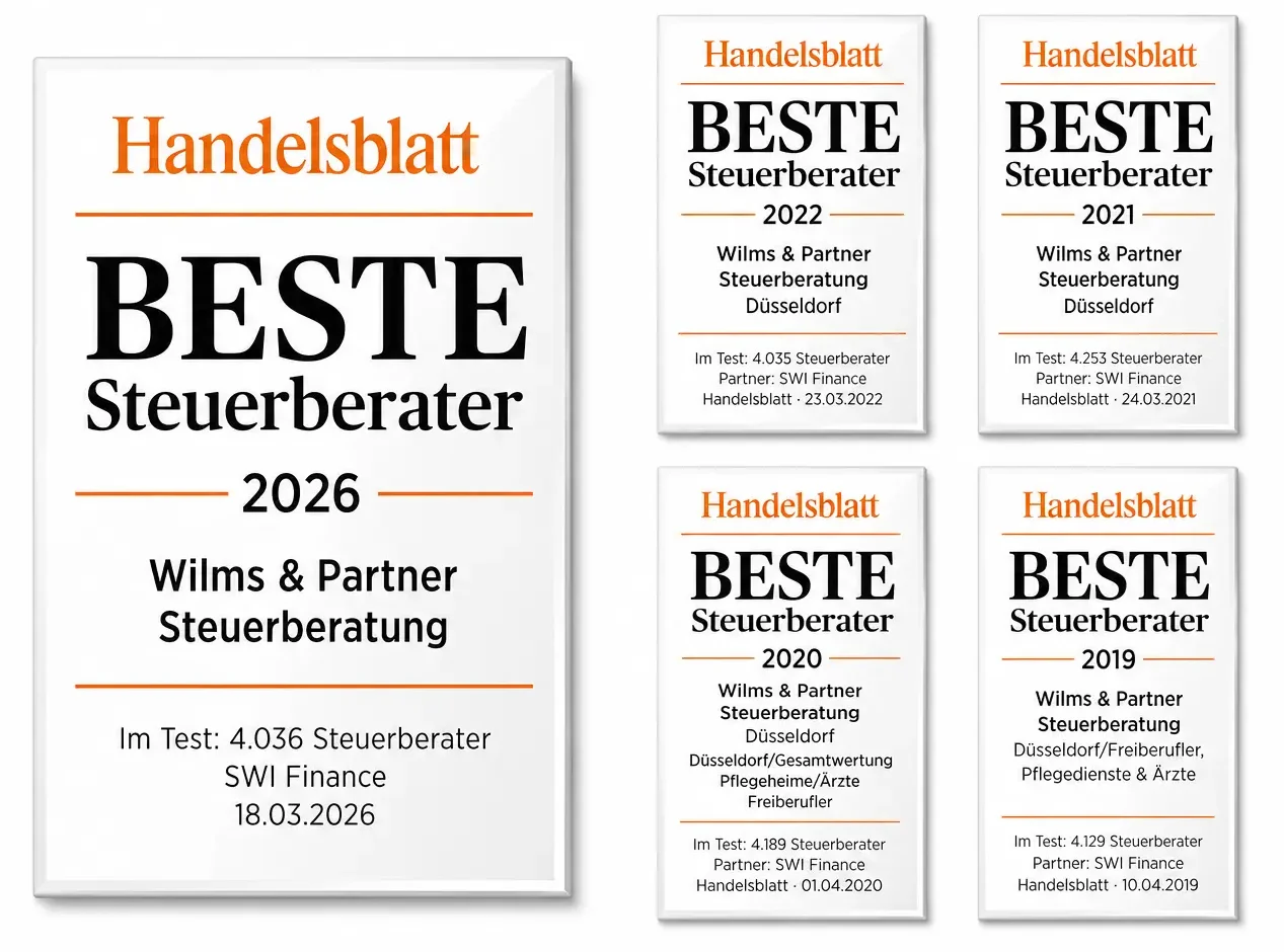 wilms partner steuerberatung duesseldorf handelsblatt beste steuerberater siegel 2019 2020 2021 2022 2026 fokus e1777281393470